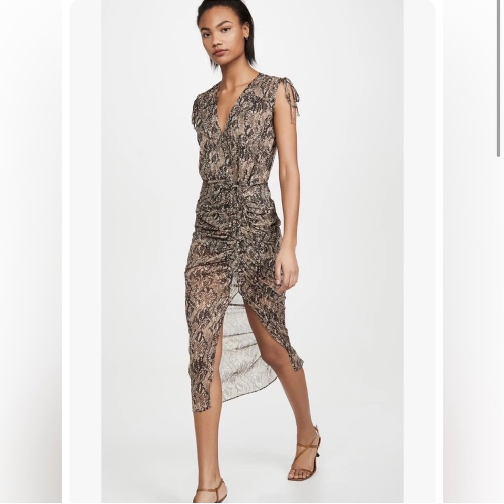 Snakeskin Veronica Beard midi!